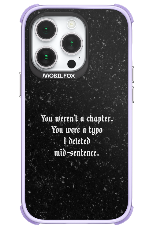 A Typo - Apple iPhone 14 Pro