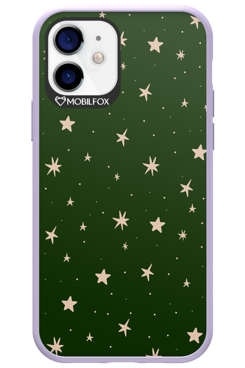 Forest Green Stars - Apple iPhone 12