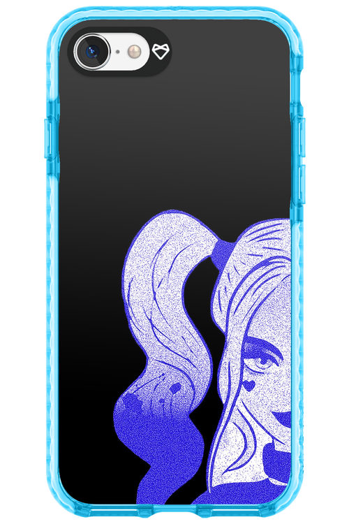 Qween Blue - Apple iPhone 7