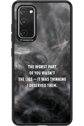 Lies - Samsung Galaxy S20 FE