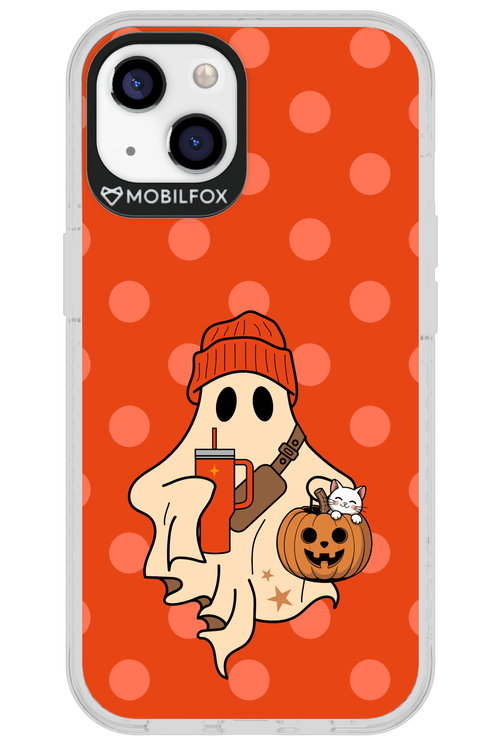 Ghost Girl (Orange) - Apple iPhone 13