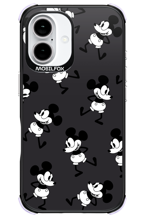 Iconic Mouse (antracite pattern) - Apple iPhone 16