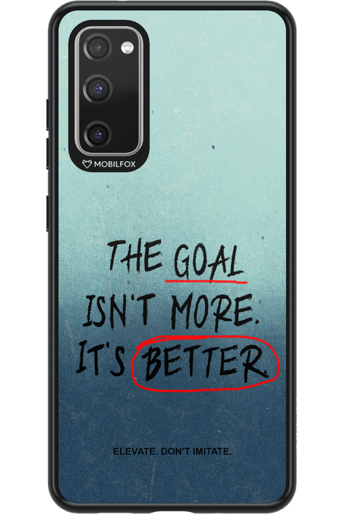 The Goal 2.0 - Samsung Galaxy S20 FE