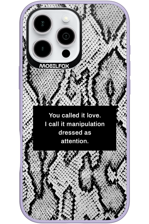 Manipulation 2.0 - Apple iPhone 16 Pro Max