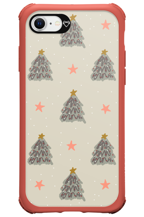 Christmas Trees - Apple iPhone 8