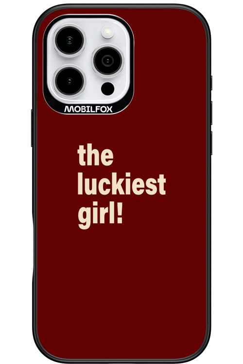 The Luckiest Girl - Apple iPhone 16 Pro Max