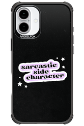Sarcastic Black - Apple iPhone 16 Plus