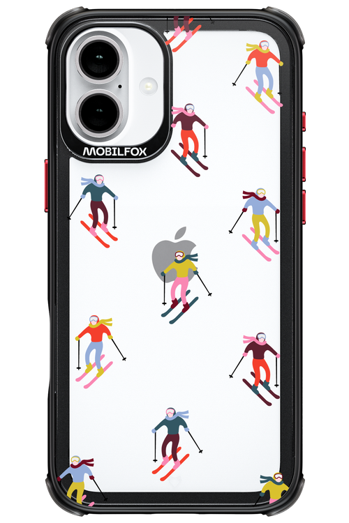 Snow Motion (Transparent) - Apple iPhone 16 Plus