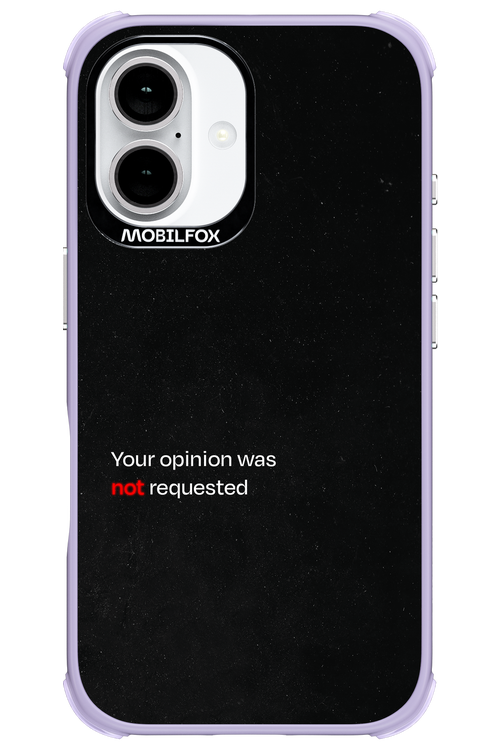 Not Requested 2.0 - Apple iPhone 16