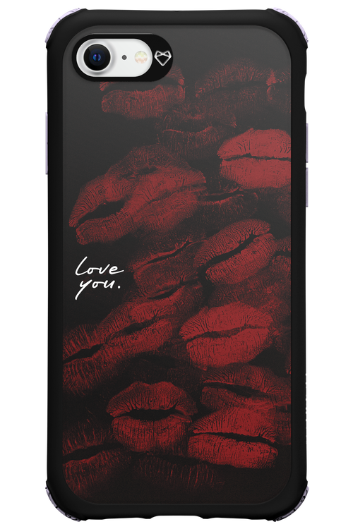 LOVE U BLACK 2.0 - Apple iPhone SE 2022