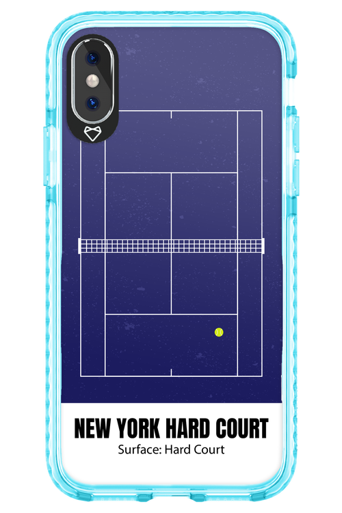 NEW YORK HARD COURT 2.0 - Apple iPhone X