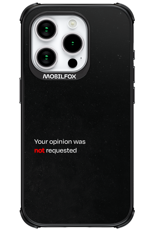 Not Requested 2.0 - Apple iPhone 15 Pro