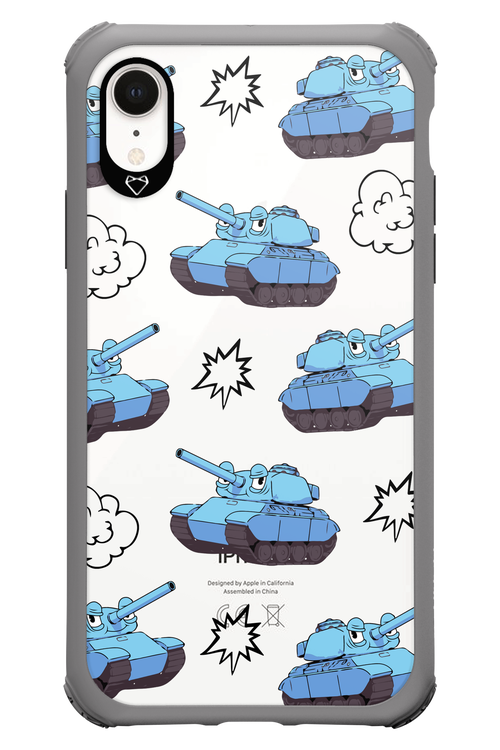 Tank Guy Transparent 2.0 - Apple iPhone XR
