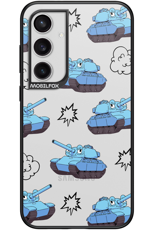 Tank Guy Transparent 2.0 - Samsung Galaxy S24+
