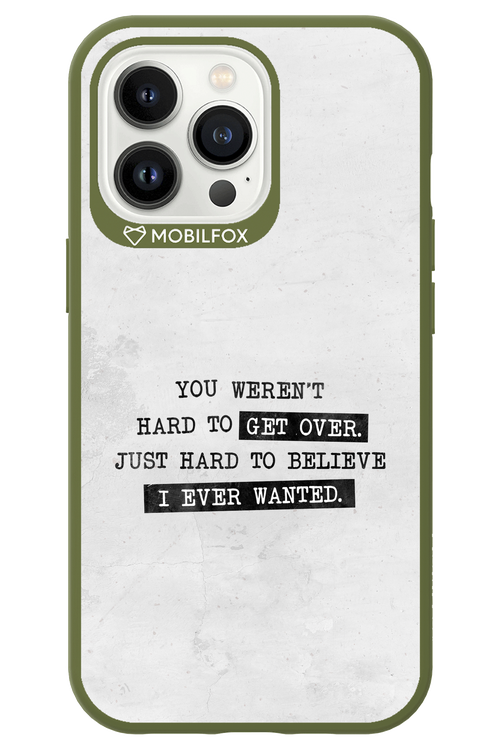Hard to Believe 2.0 - Apple iPhone 13 Pro