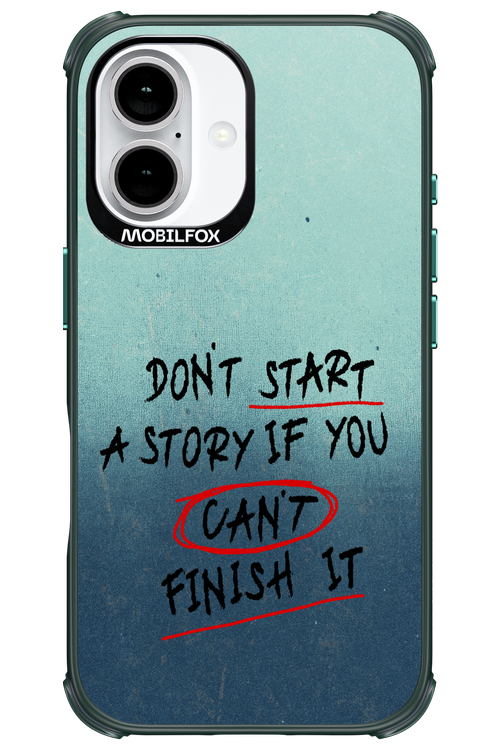 Don't Start - Apple iPhone 16