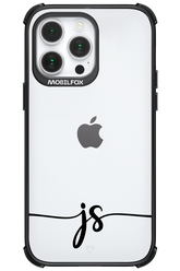 JS Monogram - Apple iPhone 14 Pro Max