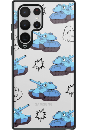 Tank Guy Transparent 2.0 - Samsung Galaxy S22 Ultra