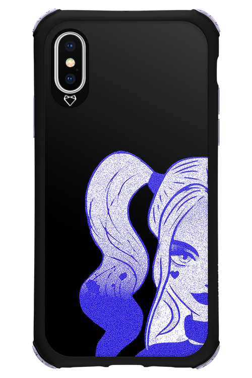 Qween Blue - Apple iPhone XS