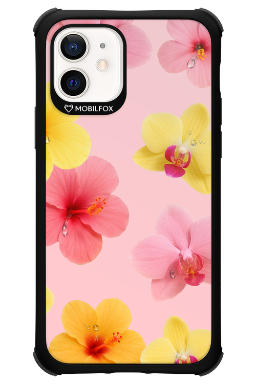 Sunset Flowers - Apple iPhone 12