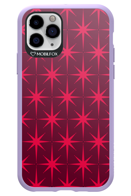 Burgundy Starss - Apple iPhone 11 Pro