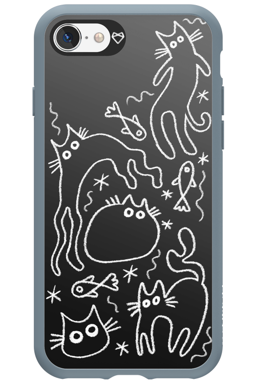 CHALK_CATS 2.0 - Apple iPhone SE 2022