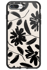 Monochrome Flowerss 2.0 - Apple iPhone 7 Plus