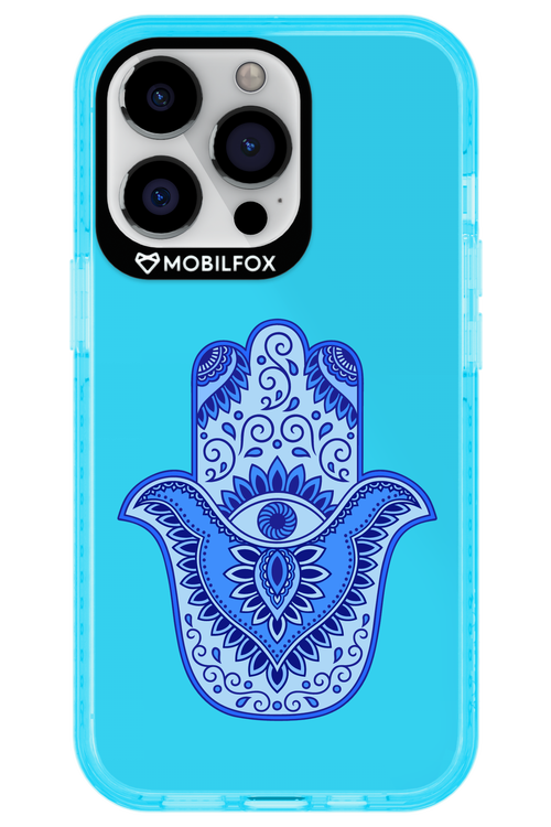 Hamsa Blue - Apple iPhone 13 Pro