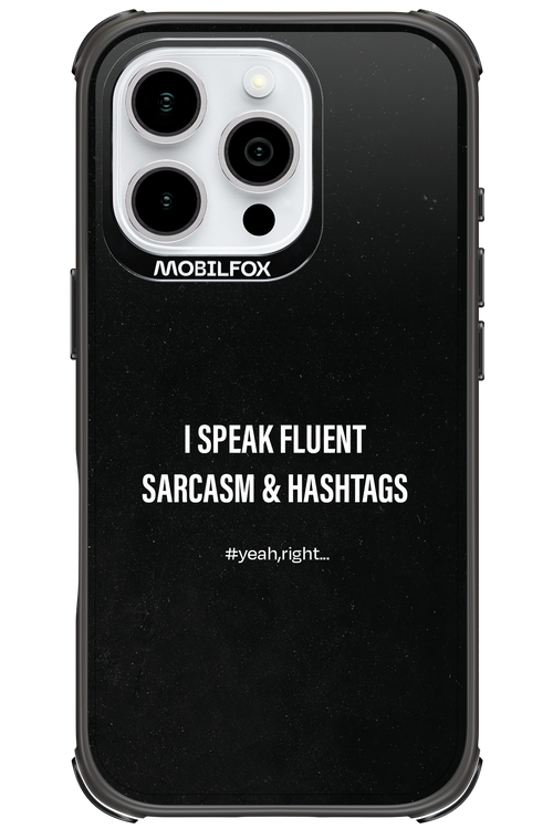 Sarcasm - Apple iPhone 16 Pro