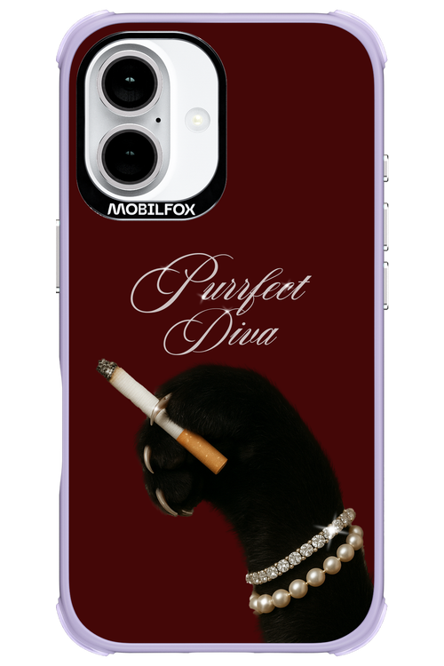 Purrfect Diva - Apple iPhone 16