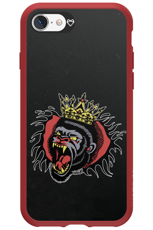 Monkey Rage Black - Apple iPhone 8