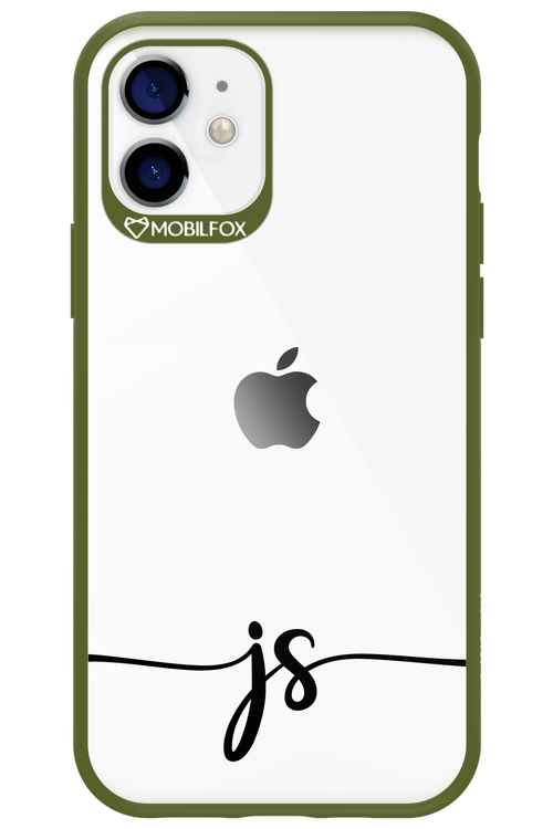 JS Monogram - Apple iPhone 12