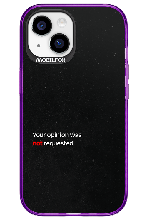 Not Requested 2.0 - Apple iPhone 15