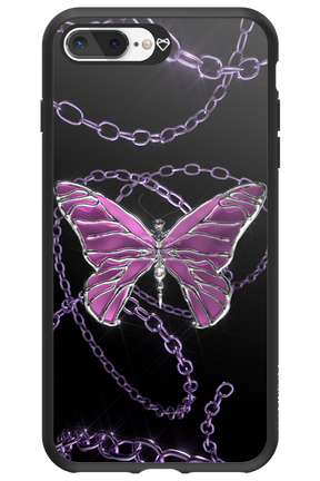 Butterfly Necklace - Apple iPhone 7 Plus