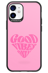 Good Vibes Heart - Apple iPhone 12 Mini