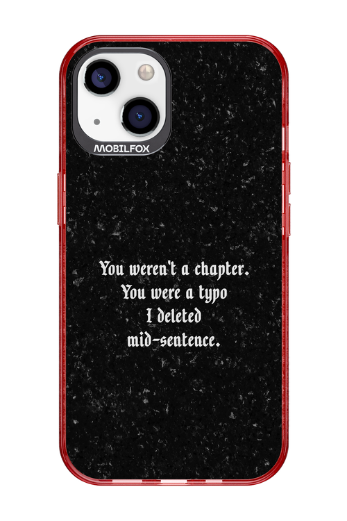 A Typo - Apple iPhone 13