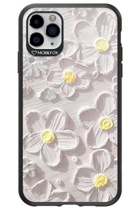White Flowers - Apple iPhone 11 Pro Max