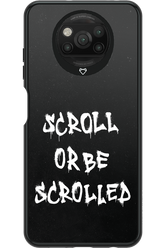 Scroll Black - Xiaomi Poco X3 Pro