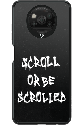 Scroll Black - Xiaomi Poco X3 Pro