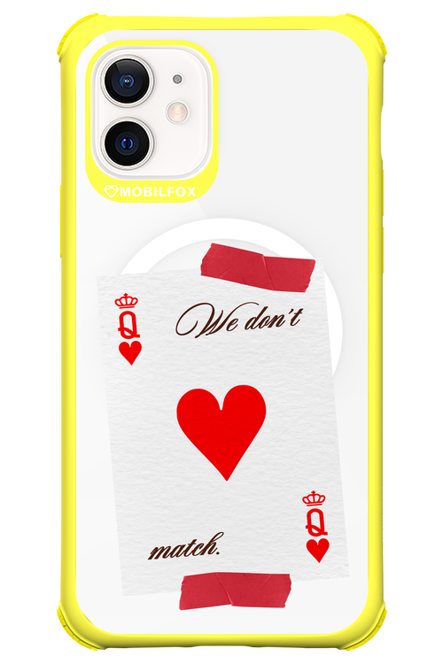 Match Transparent 2.0 - Apple iPhone 12