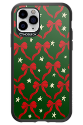 Bow & Stars (Green) - Apple iPhone 11 Pro