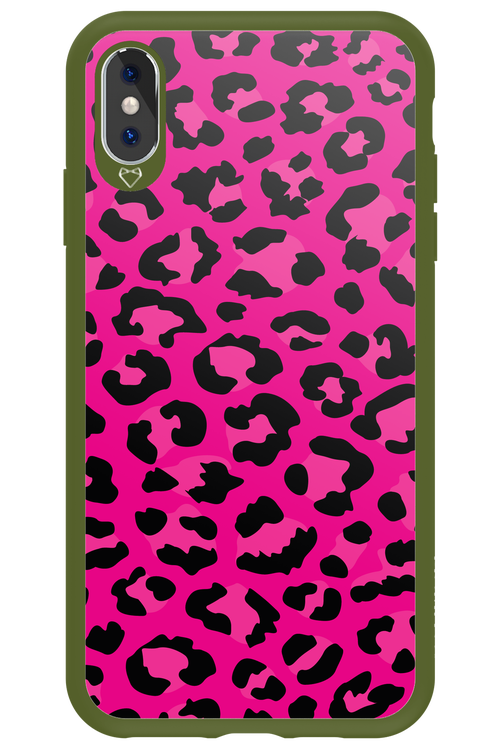 Fuchsia Leopard - Apple iPhone XS Max