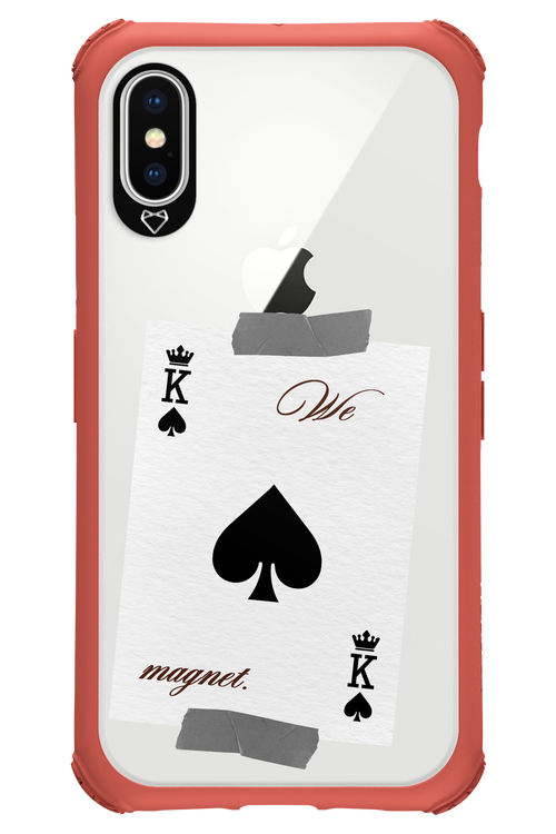 Magnet Transparent - Apple iPhone X