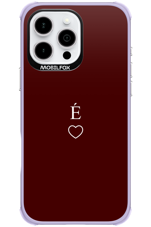 E Burgundia II 2.0 - Apple iPhone 16 Pro Max