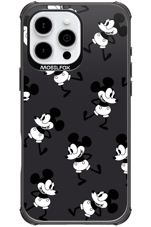 Iconic Mouse (antracite pattern) - Apple iPhone 16 Pro Max