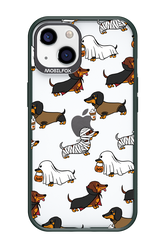 Scary Dachshund (Transparent) - Apple iPhone 13