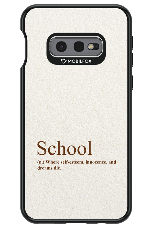 Schooool - Samsung Galaxy S10e