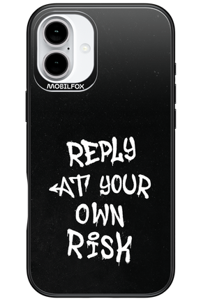 Risk Black - Apple iPhone 16 Plus