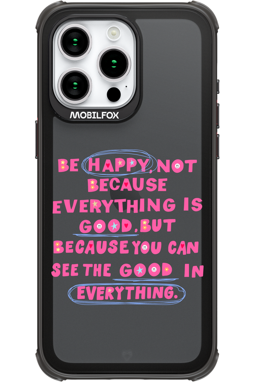 Be Happy 2.0 - Apple iPhone 15 Pro Max