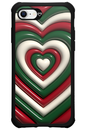 XMAS Hearts - Apple iPhone SE 2020
